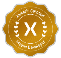 Xamarin Ceritified Mobile Developer Badge-small res